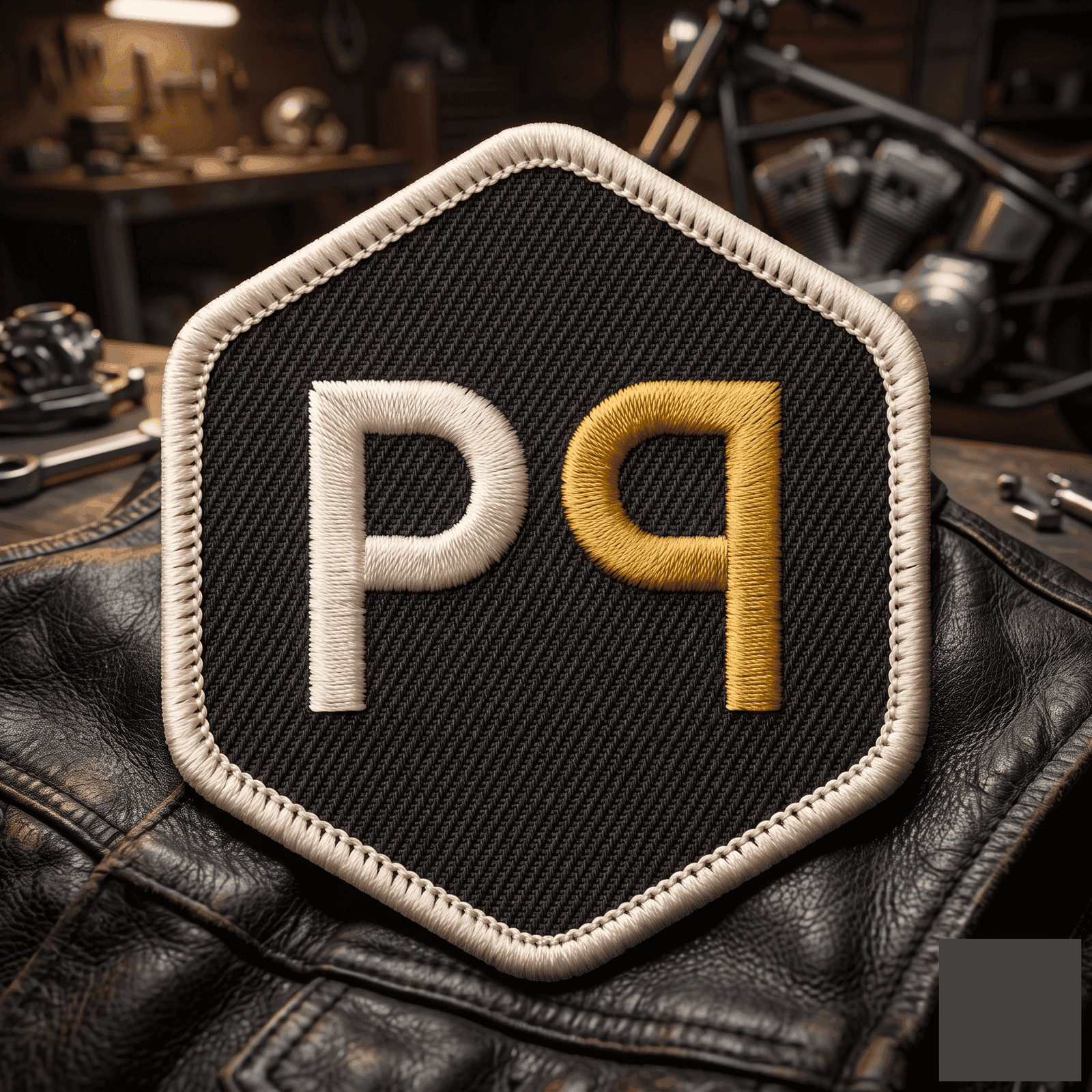 PANTHER PATCH brand mark, embroidered